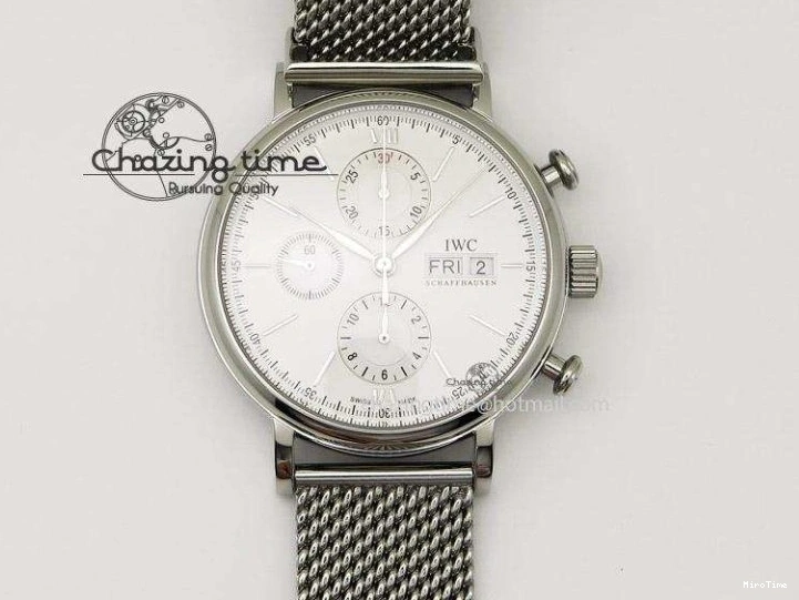 MIROTIME 0512 MoistureWicking Da Vinci IW356601 SS MKF 1:1 Best Edition Blue Dial On Black Leather Strap A 7233